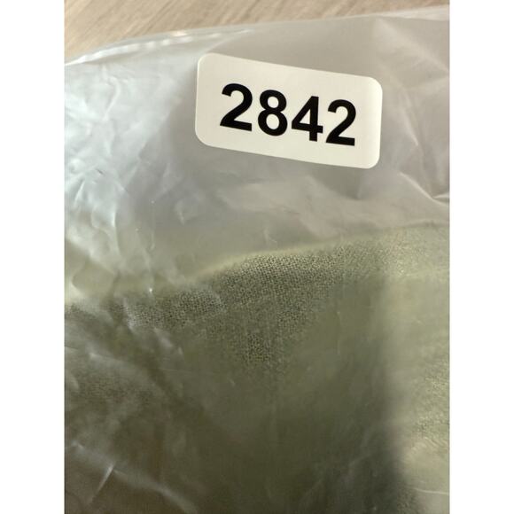 Halara Wide Leg Flowy Solid Palazzo Casual Linen Feel Pants Catkin Green XL - Picture 9 of 9